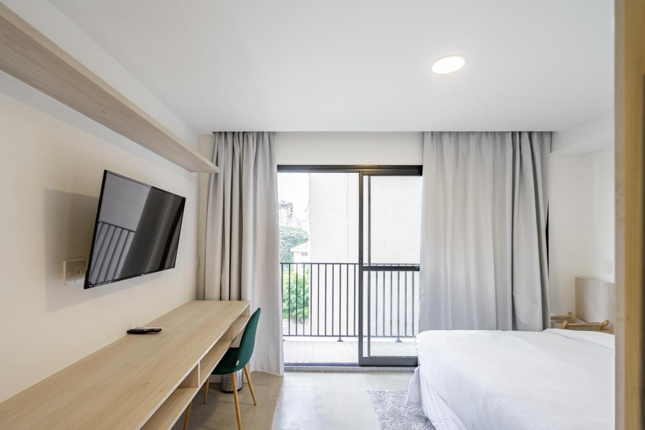 Apartamento Casai Moema Studio lindo c/ piscina e academia São Paulo