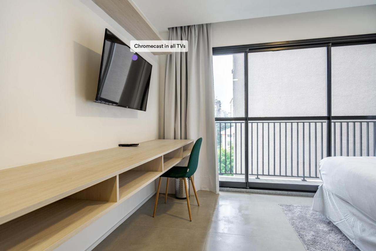 Casai Moema Studio lindo c/ piscina e academia Apartamento São Paulo